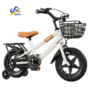 Xe đạp trẻ em nhựa bánh phụ nhiều màu sắc, bán trực tiếp từ nhà máy, khung thép cacbon cao cấp 12-18 inch, dành cho độ tuổi từ 2-12 - Product Image 1