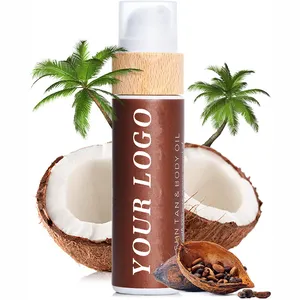 LYW Natural Sunbed Oil Accelerator Bronzing Deep Tan At The Beach Or In The Solarium Tanning Oil Tanning Water