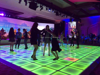 Pista de baile con luz LED infinita 3D magnética a buen precio para club nocturno