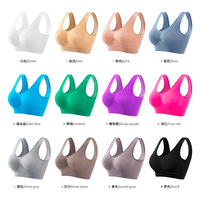 Soutien-gorge sexy respirant sans couture sans armatures rembourré avec logo brodé, lingerie mature, nouvelle collection 2025, pour adultes, grande taille XXL