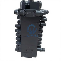 Ensemble de soupape de commande principale hydraulique 23-19-12502 pour excavatrice Komatsu PC50MR-2, pièces de rechange d'origine OEM de haute qualité