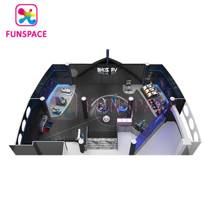 Funspace Custom Arcade Game Center 9d Vr MachineTheme Park Solución integral Proveedor de fábrica Venta Máquina de juego que funciona con monedas - Product Image 3