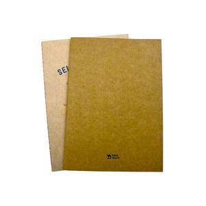 Cahiers en papier kraft écologiques, cahiers d'exercices scolaires avec logo personnalisé pour les écoles et les programmes de formation - Product Image 1