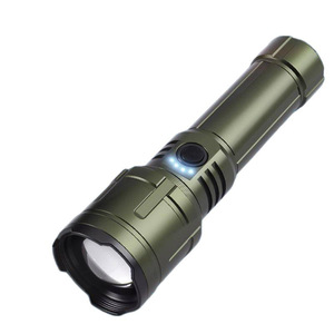 ไฟฉายแรงสูง 20 วัตต์ รุ่นใหม่ ปี 2026 ระยะไกล ปรับซูมได้ ชาร์จซ้ำได้ พกพาสะดวก ไฟฉาย LED แบบยุทธวิธี - Product Image 1