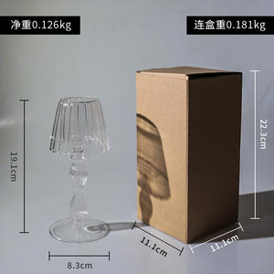 Candelabro de cristal Chapado en plata Retro creativo, candelabro, decoración del hogar, lámpara de mesa para el Día de San Valentín - Product Image 6