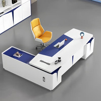 KD29 Escritorio Mobilier de bureau pour chef de bureau Table de bureau de direction pour chef de bureau Table de luxe pour chef de bureau
