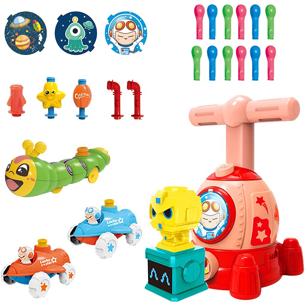 thumbnail interactive-video image 1 of 100PCS Replacement Balloons For Balloon Powered Car Toys - Colorful Latex Balloons For Racer Launcher Sets 1 of 10