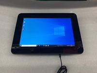 Casing Logam Kokoh dengan Layar Lebar Kaca Anti Gores 10 inci 10.1 inci PC Panel Industri Win10 X86 dengan Layar Sentuh Kapasitif