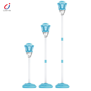 Chengji Summer Outdoor <strong>Bubble</strong> Gun Electronic Soap Blowing <strong>Machine</strong> Street Lamp Shape Fun <strong>Bubble</strong> <strong>Machine</strong> with Light - Product Image 1