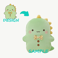 Sac à dos personnalisable mignon avec peluche super douce et broderie - Couverture réconfortante pour enfants pour les fêtes