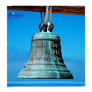 Campana de Iglesia Grande de Alta Calidad Tallada a Mano, Campana de Iglesia de Lujo Dorada, Campana de Bronce Grande - Product Image 2