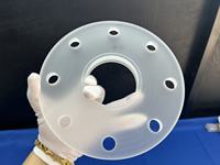 Ventes directes d'usine haute qualité CNC silice fondue Quartz verre anneau bride anneau Quartz verre disque pour le soudage