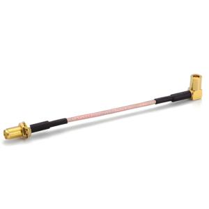 Разъем <span class=keywords><strong>Sma</strong></span> Rg405 кабель Rf штекер 90 градусов штекер j к штекер j RG-405 RF086 RF Pigtail джемпер Удлинительный кабель <span class=keywords><strong>Sma</strong></span>-jw - Product Image 1