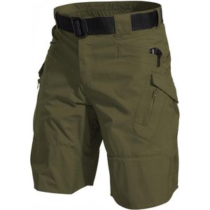 Pantalones Cortos Tácticos para Hombre, Duraderos, de Secado Rápido, Ligeros, para Senderismo y Actividades al Aire Libre, Sin Cinturón - Product Image 1