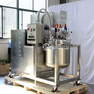 bibo 100L Food Grade Stainless Steel Vacuum <b>Mixing</b> with Coating Function Gear & Motor for Chemical and Food Applications - Product Image 3