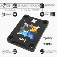Thermalright ASF-Black AM5 Cadre de contact en aluminium pour CPU V2, anti-flexion, pour accessoires d'ordinateur de bureau