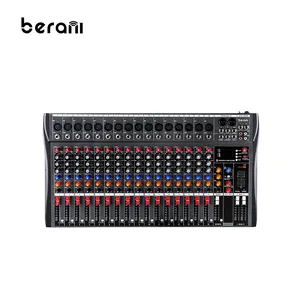 Berani CT-160L 16 Channel DJ Controller Echo Effect Compact Mixer With Studio-Level Audio Quality Audio Mixer Equalizer