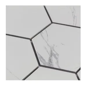 New Design Mixed Color Kitchen Bathroom Ceramic Tile Mosaic Hexagon Ceramic Mosaic