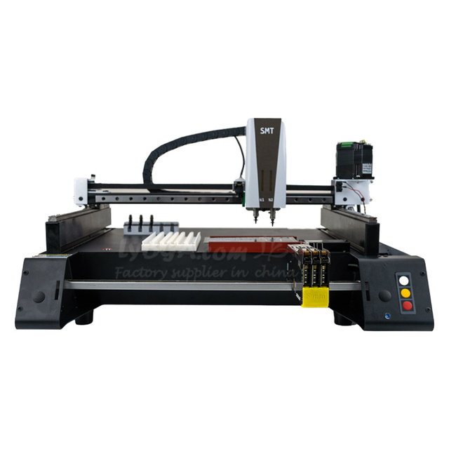 Mini Automatic SMT Pick and Place Machine Chip Mounter LY-K1/K1-PRO Triple Vision Camera System High Speed Desktop LED SMD