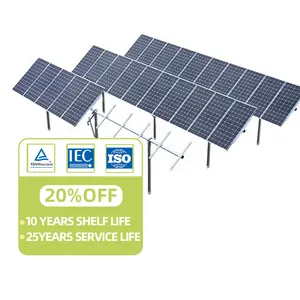 Supporto per pannello solare profilo supporto solare staffa regolabile per scaffalature a terra PV per pannello solare