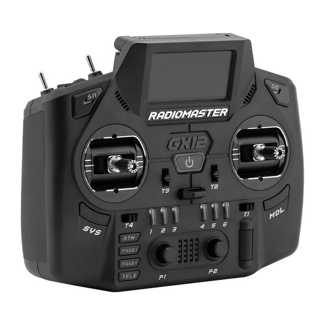 For GX12 M2 ELRS Dual-band Gemini-X Radio Controller ABS Material Compatible Others RC Drone FPV Flight Remote Controller