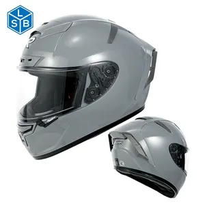 Offre Spéciale professionnel hors route course Motocross blanc Cascos Para Moto Deportivos antidéflagrant lentille casque de moto