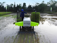 Machine de repiquage à haute efficacité 12.8HP 2ZGQ-825 transplanteur de semis de riz en vente