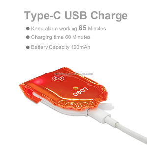 Alarma Personal de Pánico Recargable, Alarma de Seguridad de Autodefensa con Llavero y Imán para Corredores y Perros - Product Image 3