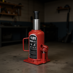 Cric hydraulique à bouteille 12 tonnes, capacité 12t pour le levage de véhicules - Product Image 3