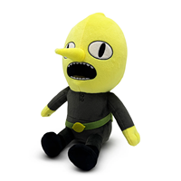 Peluche animée Adventure Time Finn Jake Earl Lemongrab, Long Legs Lemon Duke, en coton PP, brodée, anti-stress, pour enfants