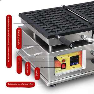 Machine à gaufres professionnelle de style japonais, pour gaufres fines aux œufs, <span class=keywords><strong>2000W</strong></span>, revêtement antiadhésif, personnalisable - Product Image 5