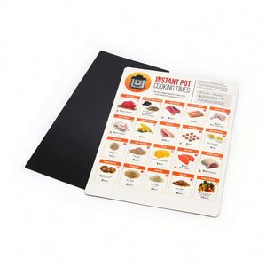 Customized Home <b>Kitchen</b> With Cooking Temperature Recipe Measuring Air Fryer Magnetic Cheat Sheets Fridge Magnet - Product Image 1