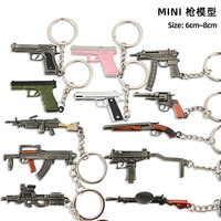 Juego llavero joyería Mini modelo Metal colgante llavero moda Chaveiro bolsa coche llaveros regalo para niños hombres