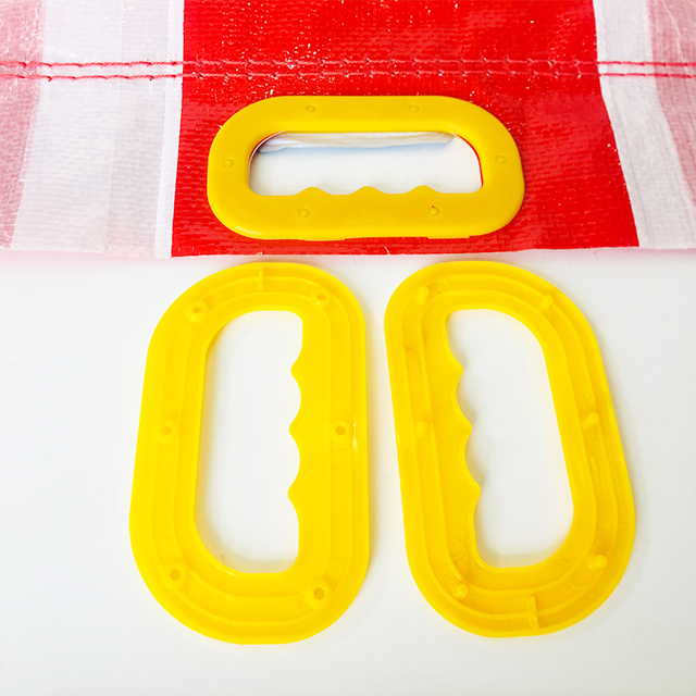 Съемная, самая дешевая цена, ручка для упаковки пищевых продуктов, пластиковый пакет для риса, ручка для переноски