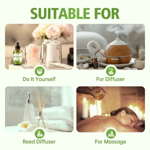 <span class=keywords><strong>Huile</strong></span> Essentielle Pure et Naturelle 100% Biologique à l'Extrait Végétal pour Soins Capillaires, 30ml, Personnalisée avec Compte-gouttes - Product Image 4