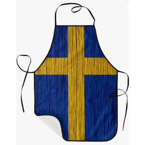 Delantal Personalizado con Bandera de México, Haití, Estados Unidos y Ecuador, Delantal de Cocina de Poliéster para Animar en la Copa Mundial de Fútbol 2026 - Product Image 3