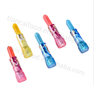 Caja de Dulces con Forma de Lápiz Labial con Sabor a Frutas Mixtas, Temática de Princesa TNCI, Perfecta para Fiestas de Niños, Juego de Imitación, Recuerdo de Fiesta, Golosina - Product Image 2