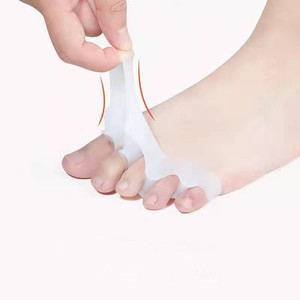 Toe Protector Bunion Corrector Thumb valgo Protector strumenti per unghie cura del piede separatore per dita spandiconcime - Product Image 5
