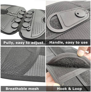 สายรัดเอวสำหรับอาการปวดตะโพกสำหรับอาการปวดตะโพกเอวแผงหลังแบบแข็งกึ่งแข็งปรับได้ OEM - Product Image 5