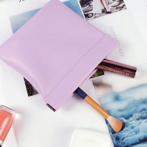Personalized Snap Closure Leather Pouch, Pouchic Snap Closure Pouches <b>Box</b> - Product Image 3