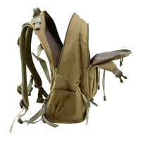IRONODNKEY Sac à dos tactique étanche Oxford de grande capacité 30L pour hommes pour les sports de plein air et la randonnée Camouflage Design