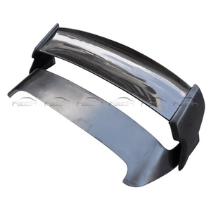 VS Style Carbon Fiber+FRP Rear Trunk <b>Boot</b> Lip Wing With LED Light Roof Spoiler for Subaru Impreza WRX STI - Product Image 3