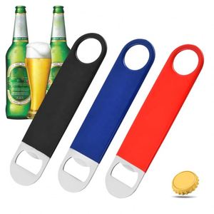 Lame de bar avec logo personnalisé, ouvre-bouteille de bière vierge en acier inoxydable et métal brossé/ - Product Image 5