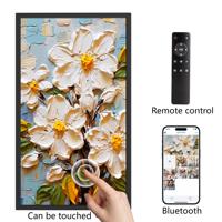 Pantalla Táctil Capacitiva de 43/49/55/65 Pulgadas con Logotipo Personalizado de Fábrica, Gráficos de Animación 4K, Educación, Publicidad para Tiendas Minoristas, Digital