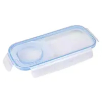 PP Rectangle Distributeur De Céréales Scellé Bac À Légumes Grains Riz Noix Snack Réservoir Boîte De Rangement Transparent Lave-Vaisselle Micro-ondes