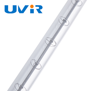 Emisor infrarrojo de un solo tubo con revestimiento blanco de onda corta SK15S para procesos industriales - Product Image 3