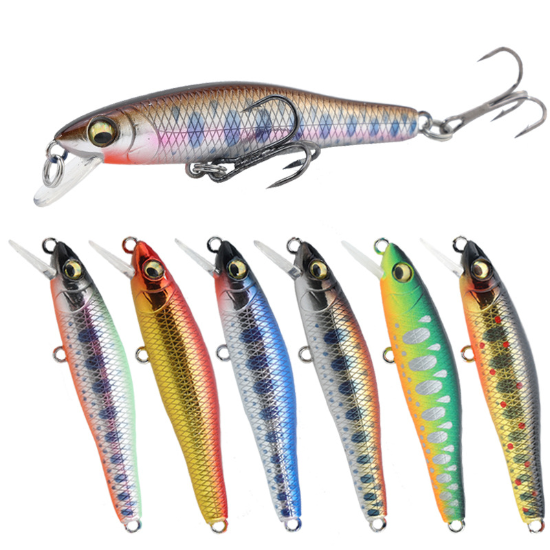 Lot de 30 leurres de pêche - Cuillères de pêche en métal dur - Leurres avec hameçons triples - Appâts de pêche pour bar, truite, brochet, saumon
