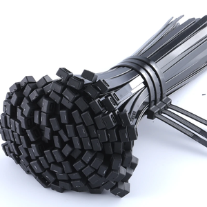 Nhà cung cấp Trung Quốc Nylon 66 tự khóa nhựa Nylon Cable Tie quan hệ Cáp màu đen trắng và đầy màu sắc zipties không bao giờ gãy xương - Product Image 2