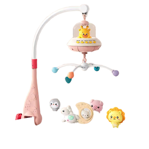 Móvil Musical de Plástico para Cuna de Bebé con Luces, Proyección Musical y Control Remoto para Recién Nacidos y Bebés - Product Image 4