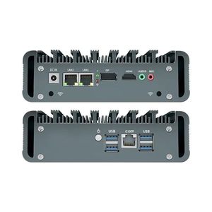 8th Fanless Industrial Mini PC Box Core 512G RAM 16G SSD HD DP Dual Lan Win10 Mini PC de escritorio de 2. ° 2. 2. 2. 2. 2. 2. 2. 2. 2. - Product Image 2